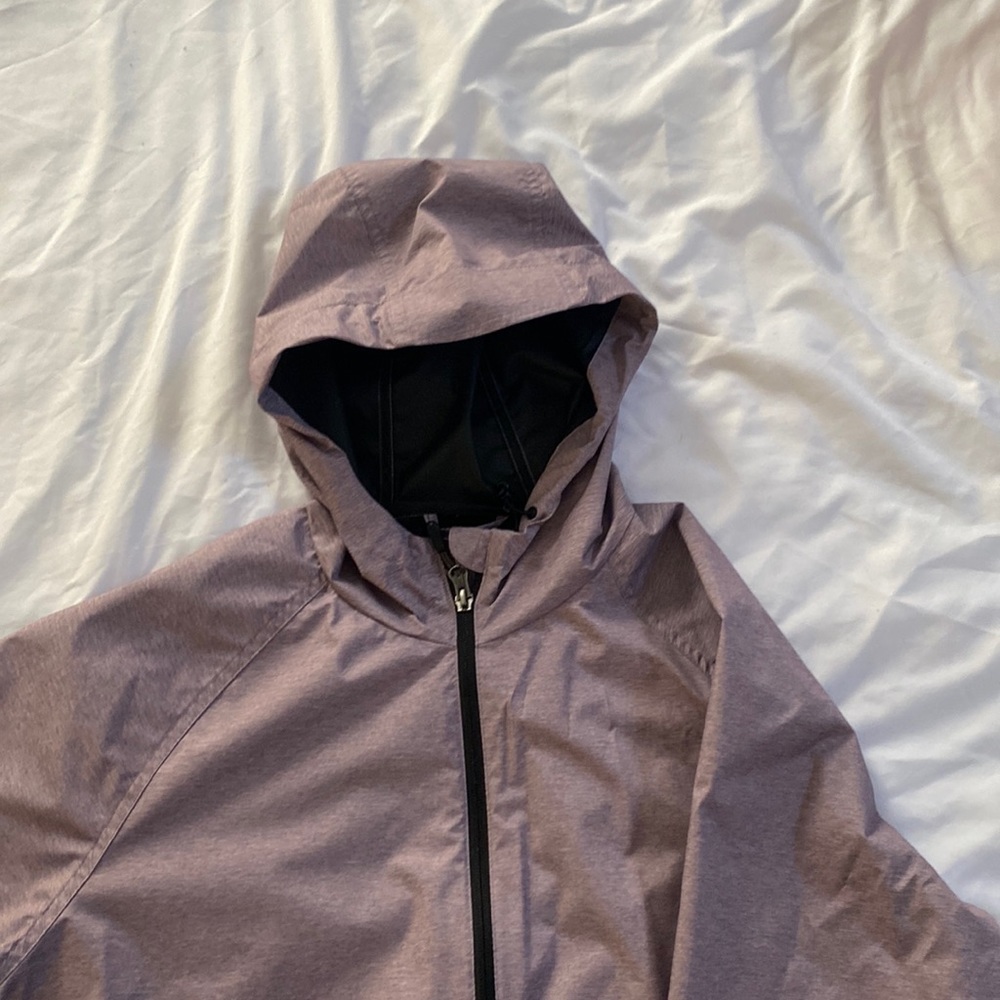 32 Degrees Cool Windbreaker Front Zip Hooded Jacket Women Size